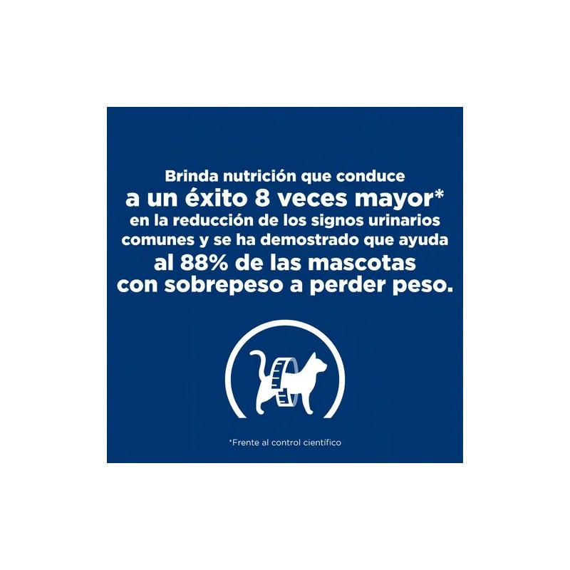 Hills Metabolic Y Urinary Feline 2.8kg Original Sellado