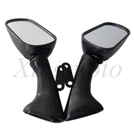 Motorcycle Carbon Fiber Racing Mirrors for 1991-1998 CBR 600 F2 F3/1993-1997 CBR900RR/1993-1996 CBR1000F/1990-1997 VFR750F/1998-1999 VFR800F