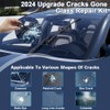 SEILETOO 2PCS Cracks Gone Glass Repair Kit, 2024 Upgrade Windscreen