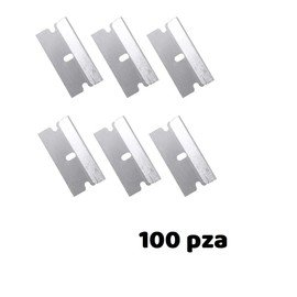 Repuesto de Navaja un solo filo, rascador de cuchillas de afeitar, cuchillas rascadoras, hoja de afeitar, Navaja Corte INCLUYE 100 PZA