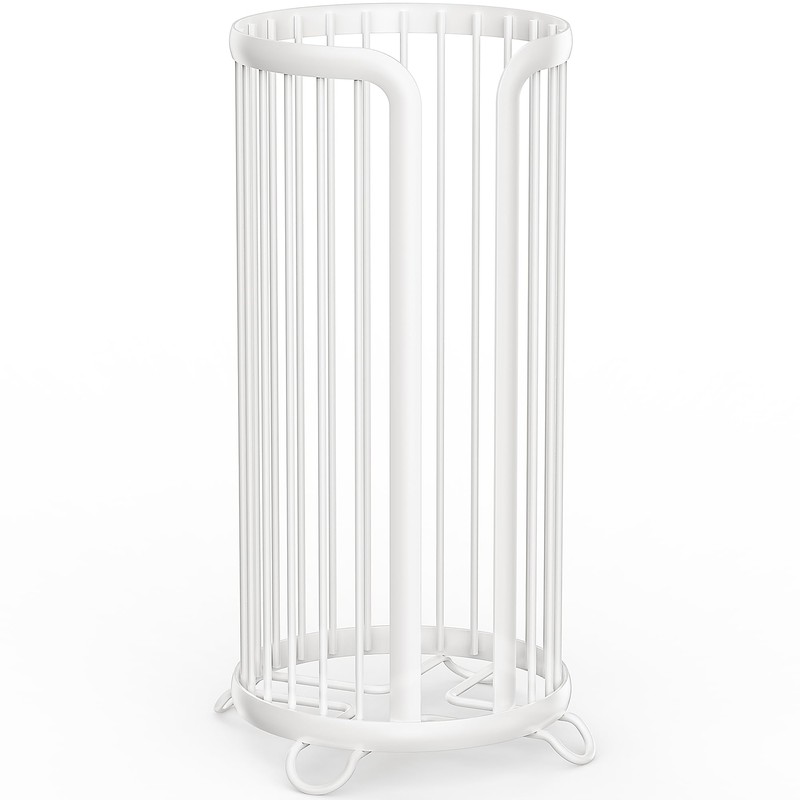 Bunoxea Toilet Paper Holder Stand, Freestanding Toilet Tissue Organizer, Minimalistic