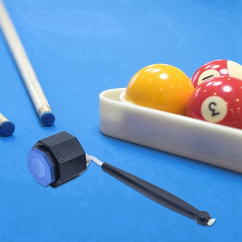 3X BCB Pool Cone Snooker Chalk Holder - Slip-in Pocket