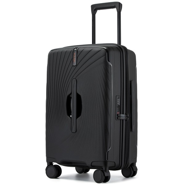 Hulsin 20 Inch Expandable Carry on Luggage, Hardside Lightweight Spinner