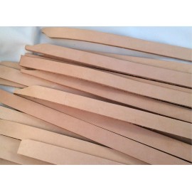 ValueBeltsPlus 2 Pair 5/8" 18-20 in. Veg Tan Leather Strips Crafts DIY Projects Handles Totes
