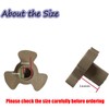 2 Pcs 0.59" Microwave Turntable Coupler, Microwave Oven Turntable Roller