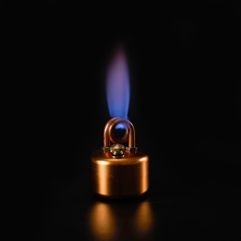 Mini Alcohol Camping Stove – Lightweight Brass & Aluminum Spirit