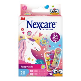 Nexcare Happy Kids Plasters Magic Assorted Pack of 20