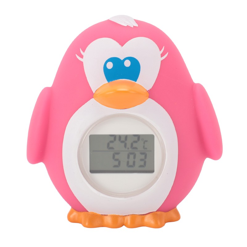 Baby Bath Thermometer High and Low Temp Automatic Alarm IP67