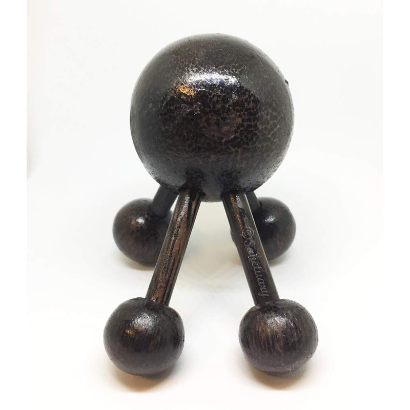 KingdomOfSmile Spider-Shape 4 Legs Full Body Wooden Massager Handheld Stick