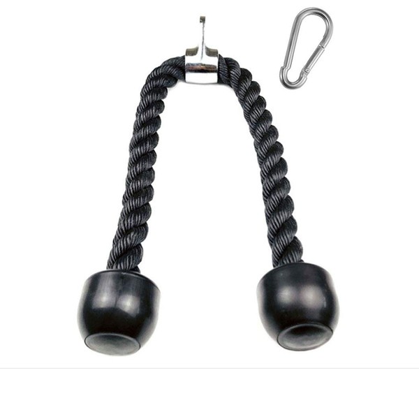 Rivotrance 27-Inch Tricep Rope Cable Attachments – Versatile Home Gym