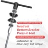 Lebycle Bike Headset Cup Press Tool Bicycle Headset BB Bottom