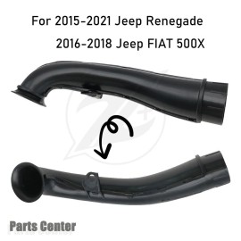 automotive_parts_center Engine Air Intake Hose For 15-2021 Jeep Renegade 16-18 Jeep FIAT 500X 68256369AA