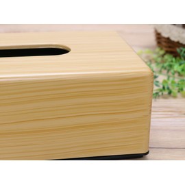 Ikeda Tissue Case, Natural Brown, 10.6 x 5.7 x 3.7 inches (27.1 x 14.4 x 9.5 cm)