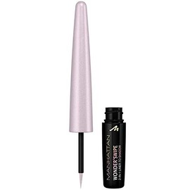 Manhattan Wonder'swipe 2-in-1 schimmernder Eyeliner und Lidschatten, Farbe 200 Yassss, WeiÃ, 3er Pack (3 x 1.7 ml)