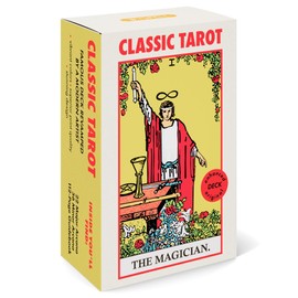 Wyspell Classic Tarot Deck - Original Tarot Cards with Guide Book for Beginners - Beginner Cards with Meanings (Light)