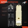 A-Premium Power Master Window Switch Compatible with Toyota Avalon 2010