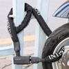 INTEKIN Anti-Theft Heavy Duty Bike Lock, 5FT, Black, Key Lock,