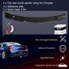 Spoiler for 2011-2023 Chrysler 300 Without Drilling ABS Rear Trunk