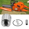 Cylinder Piston Set 43 mm Piston Kit with Rings Chainsaw