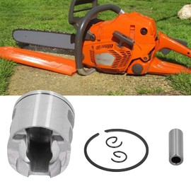 Cylinder Piston Set 43 mm Piston Kit with Rings Chainsaw Replacement for 545 550XP Chainsaw