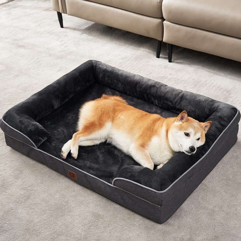 EHEYCIGA Orthopedic Dog Beds for Extra Large Dogs, Waterproof Memory