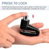 Qurbuns 2 PCS Motorcycle Anti-Theft Disc Brake Locks, Heavy Duty