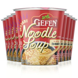 Gefen Instant Noodle Soup Cup (Vegetable Flavor), 2.3 Oz (Pack of 12)