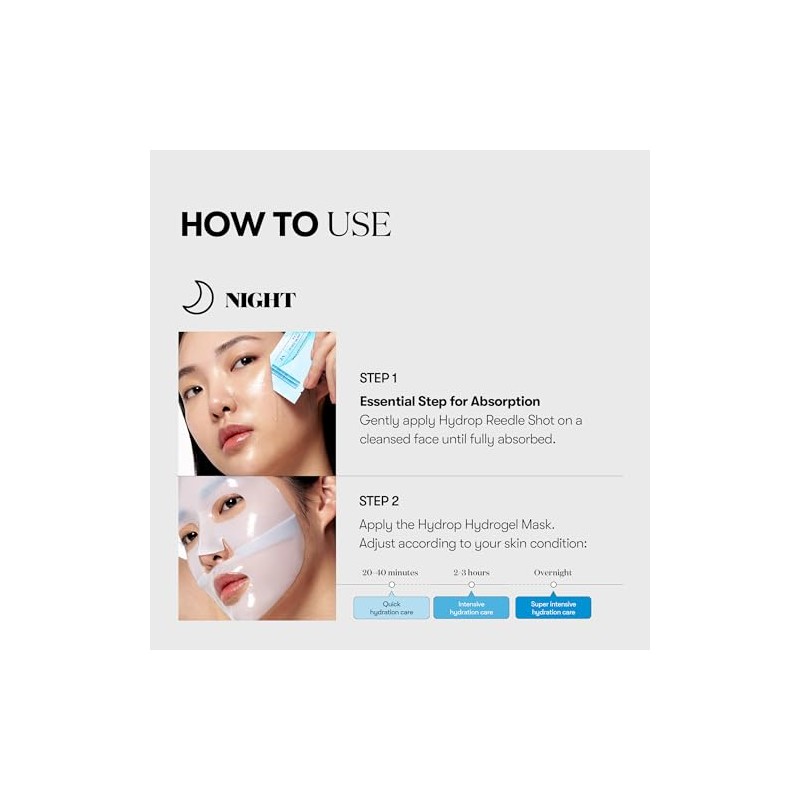 VT COSMETICS Hydrop Reedle Shot 100hl 2step Hydrogel Mask