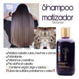 Kit Terramar Shampoo Matizador Mascarilla Y Ole 3 En 1