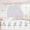 LILIWER ベビーカー 虫除けカバー 蚊帳 メッシュネット 360度カバー 通気性 軽量 伸縮ゴム 取り付け簡単