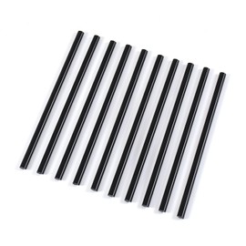 Tilingview 10-Pack Peel and Stick Tile Trim for Backsplash – 12" Self-Adhesive PVC Molding Edge, Decorative Pencil Tile Edging for Walls (Black)
