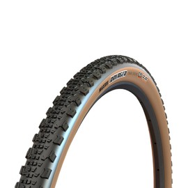 Maxxis Ravager Bicycle Tyre with Folding Bead 700x50c Dual Compound, EXO, Tubeless Ready, Tan