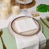White Waffle Weave Cotton Napkins Set of 6-100% Pure Soft