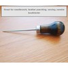 2 Pack Handwork Sewing Awl, Gourd-Shaped Tailors Awl, Professional Awl