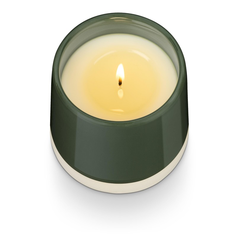 ILLUME Shine Ceramic Candle, Balsam & Cedar