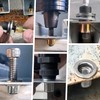 30PCS M12 Rivet Nuts Carbon Steel Zinc Plated Metric Rivets