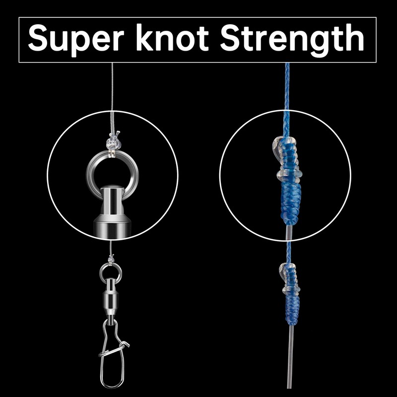 RIKIMARU FC 100% Fluorocarbon (Clear, 150Yards-20LB)