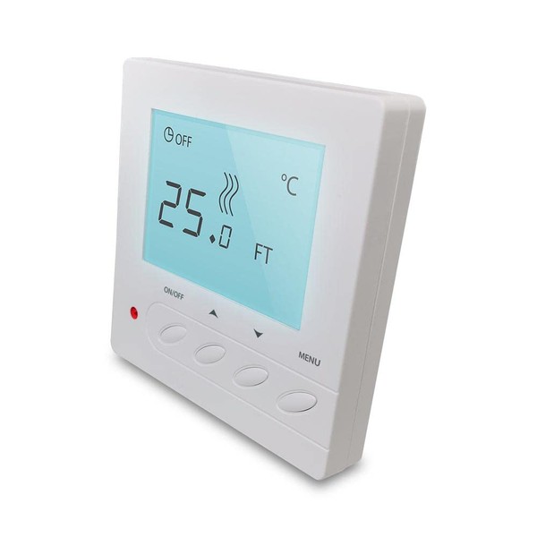 M5 Digital Manual Underfloor Heating Thermostat - Large LED Screen