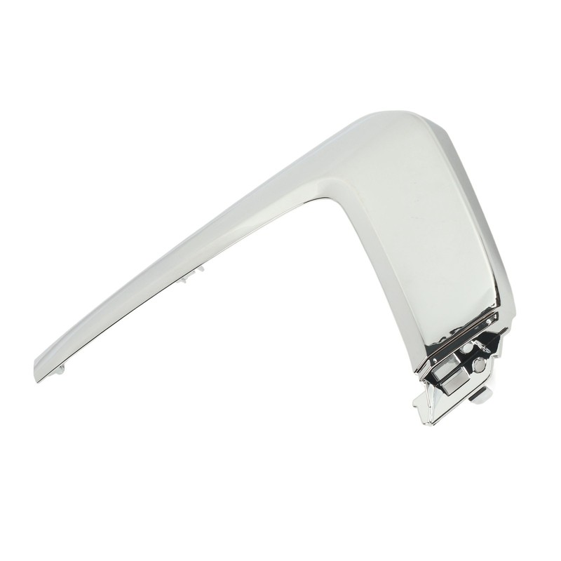 Front Bumper Middle Molding Trim ABS Chrome Replacement for Mitsubishi