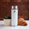 Pioneer Flasks HW-350W Vacuum Insulated Leak Proof Drinkpod Capsule Flask,
