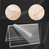 Acrylic 10 Pack Table Name Badges 9x6cm Clear Acrylic Label