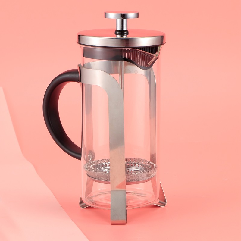 High Temperature Resistant Coffee Pot Filter Press Pot Glass Tea