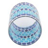 Mosaic Votive Candle Holder Handcrafted Glass Tea Light Holder for