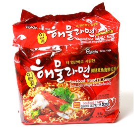 Paldo Seafood Noodle Soup 20 packs (5x4)