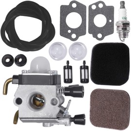 Hoypeyfiy C1Q-S186 Carburettor Carb Kit Replacement for S-t-i-h-l machines model FS72 FS74 FS75 FS76 FS85 FS85R FS80R String Trimmer HS72 HS74 HS75 HS76 HS80 HS85 Hedge Trimmer