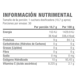 Life180, Colágeno Hidrolizado en Polvo sin Azúcar de 450 gr, 10gr de Colágeno por Porción, 30 Porciones, Peptidos Bioactivos, Adicionado con Vitamina 
