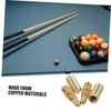 ULTECHNOVO 5sets Pool Cue Joint Screws Extension Adapters for Billiard