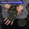 FIORETTO Fingerless Gloves for Airsoft Shooting Half Finger Hunting Hiking