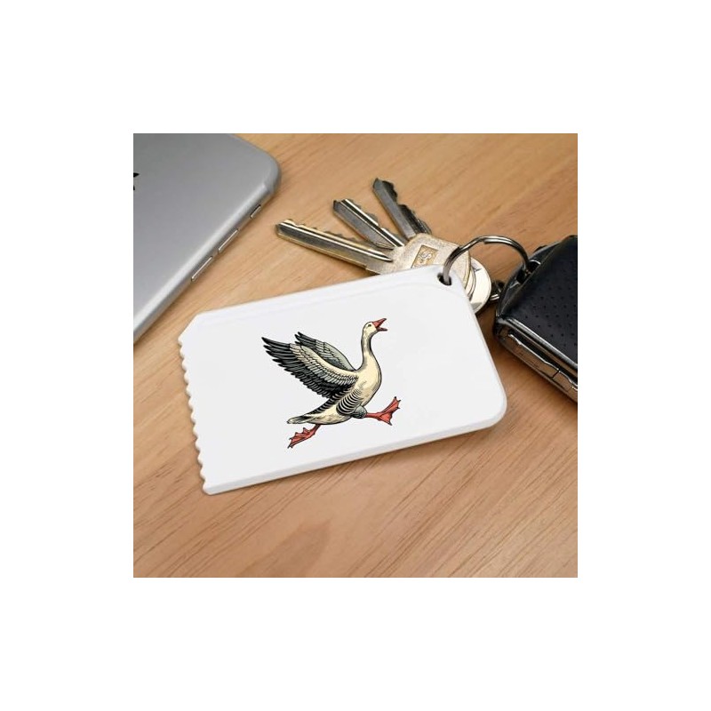 Azeeda 'Angry Goose Running' Plastic Ice Scraper (IC00046371)