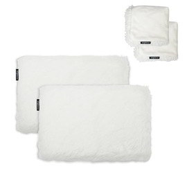 Imaginarium Memory Foam Pillows 2 Pack with Four Huggy Comfort Covers White